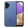 For Samsung Galaxy A32 4G Twill Fabric Leather Skin Back Phone Case(Blue)
