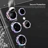 For Samsung Galaxy S24 FE 5G ENKAY AR Anti-reflection Individual Diamond Ring Camera Lens Glass Full Film(Red)