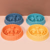 Slow Feeder Dog & Cat Bowl - Anti-Choking - Orange - 27cm