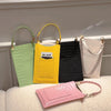 Stone Texture Card Holder Mobile Phone Bag with Short Strap(Pink)