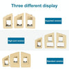 Car Imported Version Inside Doors Handle Pull Trim Cover 5141 7225 873 for BMW F10 F18, Left Driving (Beige White)