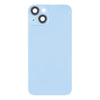 iPhone 14 Blue Glass Battery Cover w/Wireless Charging