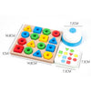 Geometric Figures Matching Blocks Children Puzzle Toy For Single