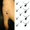 10 PCS Classic Black  Waterproof Temporary Tattoo Sticker(HC-188)