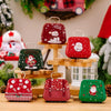 Christmas Decorations Handbag-shaped Candy Box Children Gift Iron Box(A)