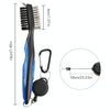 Golf Club Brush Ball Slot Cleaning Brush Cleaning Set(Blue)