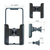 Car Air Outlet Rotatable Snap-on Base Mobile Phone Navigation Bracket(Silver)