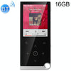 E05 2.4 inch Touch-Button MP4 / MP3 Lossless Music Player, Support E-Book / Alarm Clock / Timer Shutdown, Memory Capacity: 16GB Bluetooth Version(Silver Grey)