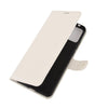 For Alcatel 3X 2020 Litchi Texture Horizontal Flip Protective Case with Holder & Card Slots & Wallet(White)