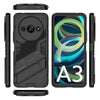 For Xiaomi Redmi A3 4G Global Punk Armor 2 in 1 PC + TPU Phone Case with Holder(Black)