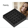 300 PCS Overlap Coins Game Coin Plastic Storage Box(Black)