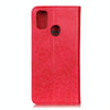 For Alcatel 3X 2020 Magnetic Crazy Horse Texture Horizontal Flip Leather Case with Holder & Card Slots & Wallet(Red)
