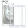 10x Samsung Galaxy C5 Front Outer Glass Lens (White)