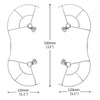 STARTRC Drone Propeller Protective Guard Anti-collision Ring for DJI Mini 3 Pro (Grey)