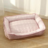 Cooling Ice Silk Pet Den, Small, Pink - Cat & Dog Kennel