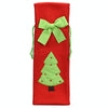 3 PCS Christmas Dinner Table Decoration Plush Champagne Wine Bottle Bag