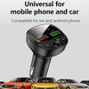 HY-87 Car Bluetooth MP3 Dual USB Car Charger, Style: Fast Charge Version