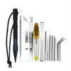 Umbrella Rope Needle Marlin Spike Bracelet DIY Weaving Tool, Specification: 14 PCS / Set Black