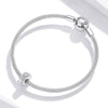 S925 Sterling Silver Flower Beads DIY Bracelet Necklace Accessories