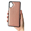 For Samsung Galaxy A06 Cowhide Texture Back Cover Phone Case(Rose Gold)
