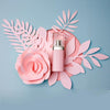 10 in 1 Creative Paper Cutting Shooting Props Tree Leaves Papercut Jewelry Cosmetics Background Photo Photography Props(Milky White)