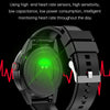 R6 1.32 inch Round Screen 2 in 1 Bluetooth Earphone Smart Watch, Support Bluetooth Call / Health Monitoring(Silver Silicone Strap)