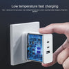 ROCK RH-PD64W T31 2C1A 65W Fast Charge Gallium Nitride Travel Charger, Specification: Single Piece, CN Plug(White)