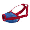 Doglemi Breathable Dog Muzzle, XL Red - Stop Barking & Biting