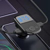 LDNIO C706Q QC3.0+AUTO-ID Car Bluetooth FM Music Digital Display Car Charger with Type-C/USB-C Cable