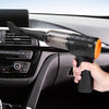 Car Vacuum Cleaner Large Suction Power Wireless Pump Inflatable Blower Handheld Small Vacuum Cleaner, Style: Brush 200W+3 Filters+Air Bag (Black)