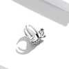 S925 Sterling Silver Koala Ear Bone Clamp Women Earrings