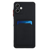 For Samsung Galaxy A06 4G / 5G Card Slot Design Shockproof TPU Phone Case(Black)