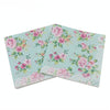 Colorful Printed Flower Wedding Banquet Napkins Placemats
