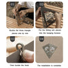Outdoor Stainless Steel Triangle Barbecue Bonfire Stove Hanger