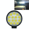10.5W White Light Round-Shaped Waterproof Car Boat Marine Work Lights Spotlight LED Bulbs, DC 9-30V