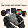 LEMFO C26 1.96 inch Sport Smart Watch, Support Bluetooth Call / Message Notification / Heart Rate / Blood Pressure Health Monitor(Orange)