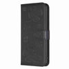 For Samsung Galaxy A05 Four-leaf Embossed Leather Phone Case(Black)