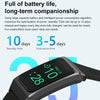 A8 1.98 inch 2 in 1 Bluetooth Earphone Steel Strap Smart Watch, Support ECG / NFC(Black)