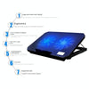 NUOXI S200C Laptop Silent Radiator Multi-level Adjustable Metal Bracket Base(Blue)