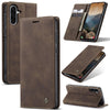 For Samsung Galaxy A56 CaseMe 013 Multifunctional Horizontal Flip Leather Phone Case(Coffee)