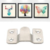 20 PCS Stainless Steel Picture Frame Hanging Code Mirror Fastener, Size: L