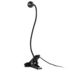 3W 360 Degree Rotation USB Metal Flexible Neck Warm White Light LED Light with Switch & Clip(Black)