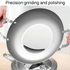 Kacheeg Stainless Steel Alcohol Dry Cooker Single Person Small Stove Boiler, Diameter: 24cm(Pot)