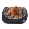 Warm Dog Bed Mat, M (54x42x12cm), Black