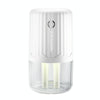 T06 Large-Capacity Atmosphere Night Light Household Dual Spray Air Humidifier, Color: White Battery