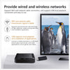 X96Q HD 4K Smart TV Box without Wall Mount, Android 10.0, Allwinner H313 Quad Core ARM Cortex A53 , Support TF Card, HDMI, RJ45, AV, USBx2, Specification:2GB+16GB