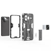 For Redmi K80 Pro Supersonic PC + TPU Holder Phone Case(White)