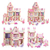298 PCS Children Building Master Wooden Toy 3D Assembled Model
