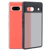 For Google Pixel 7a Matte Black TPU + PC Phone Case