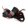 For UTV / ATU Car Turn Signal Light Toggle Switch Turn Signal Kit, Style:Horizontal Turn Switch